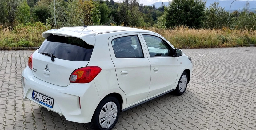 Mitsubishi Space Star cena 42900 przebieg: 9540, rok produkcji 2021 z Cieszyn małe 79